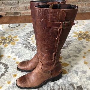 Brown Leather Boots
